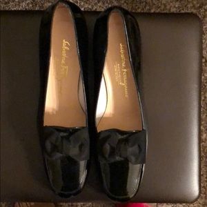 Salvatore Ferragamo Black patent leather